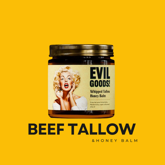 (4OZ) Whipped Beef Tallow & Honey Balm